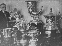 George I'Anson with trophies