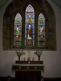St Oswalds, Hauxwell, altar